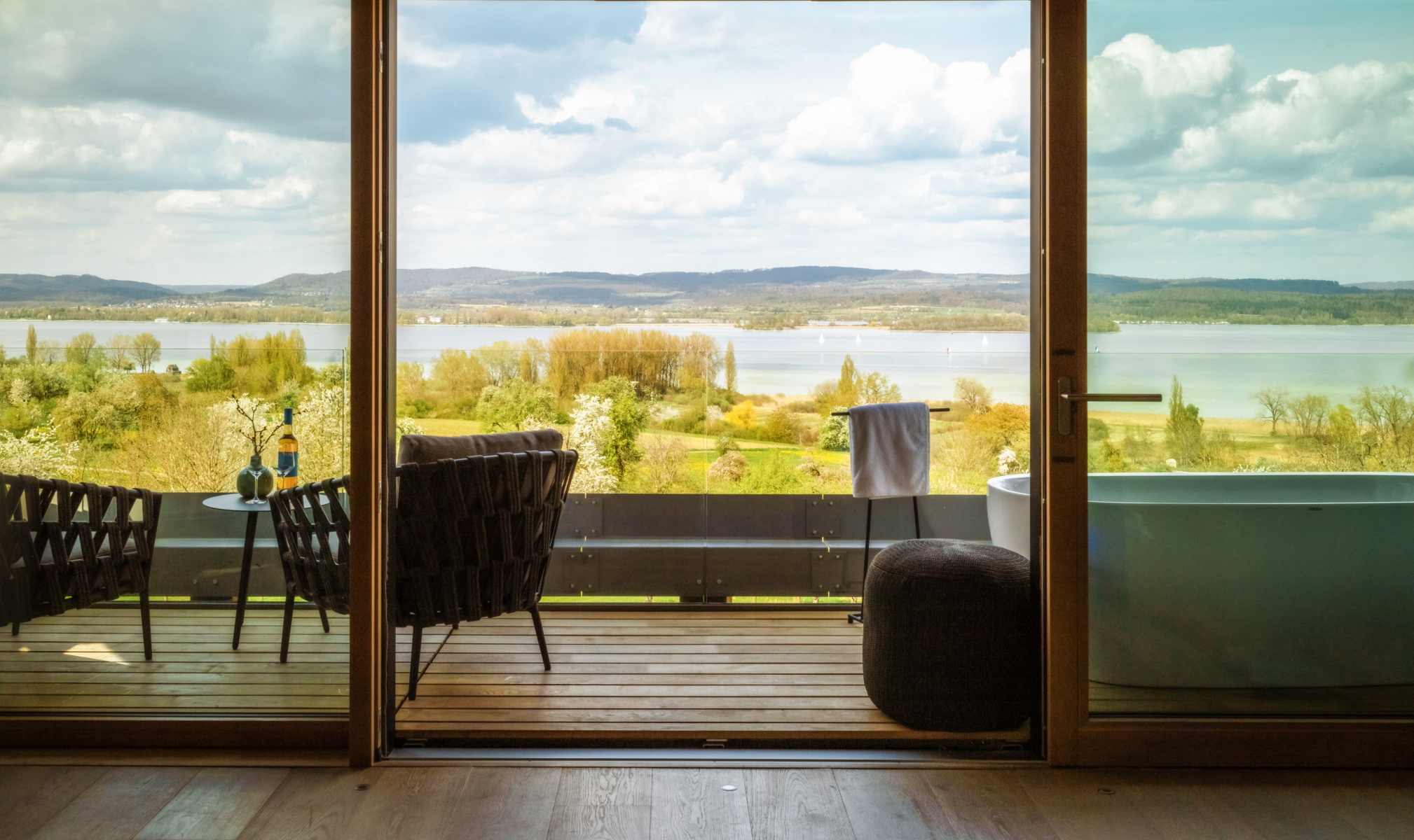 Hotel Hirschen Horn Wellness Suite mit Seeblick